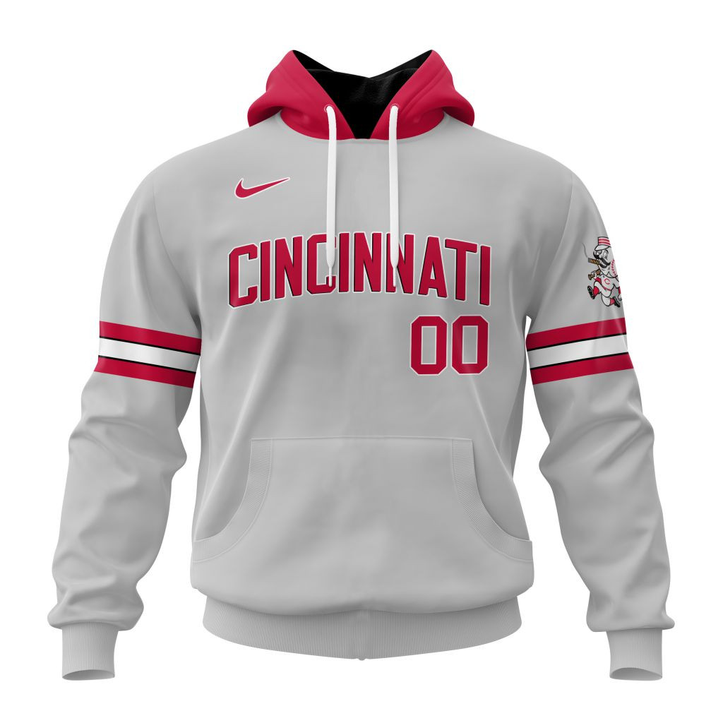 Cincinnati Reds Personalized Alternate Design Concept Hoodie 