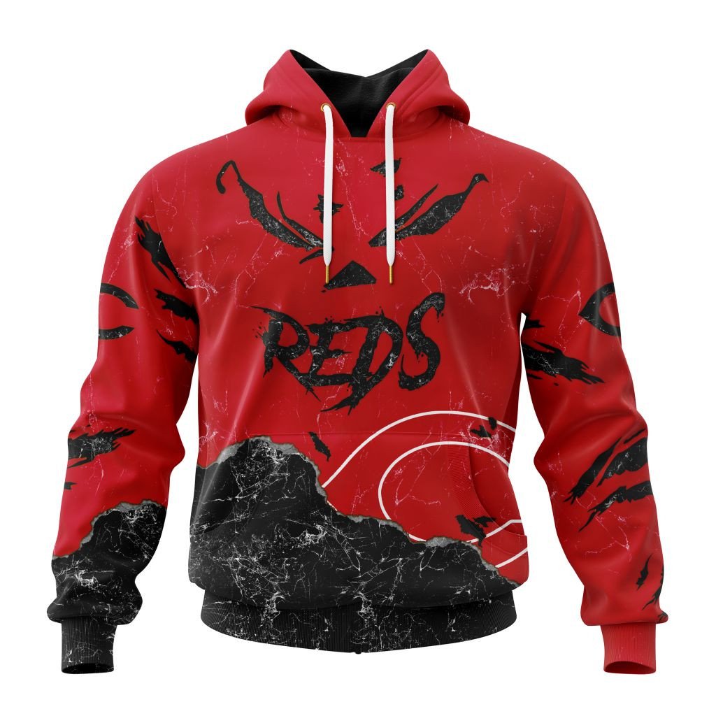 Cincinnati Reds Special Jack O? Lantern Halloween Hoodie For Men