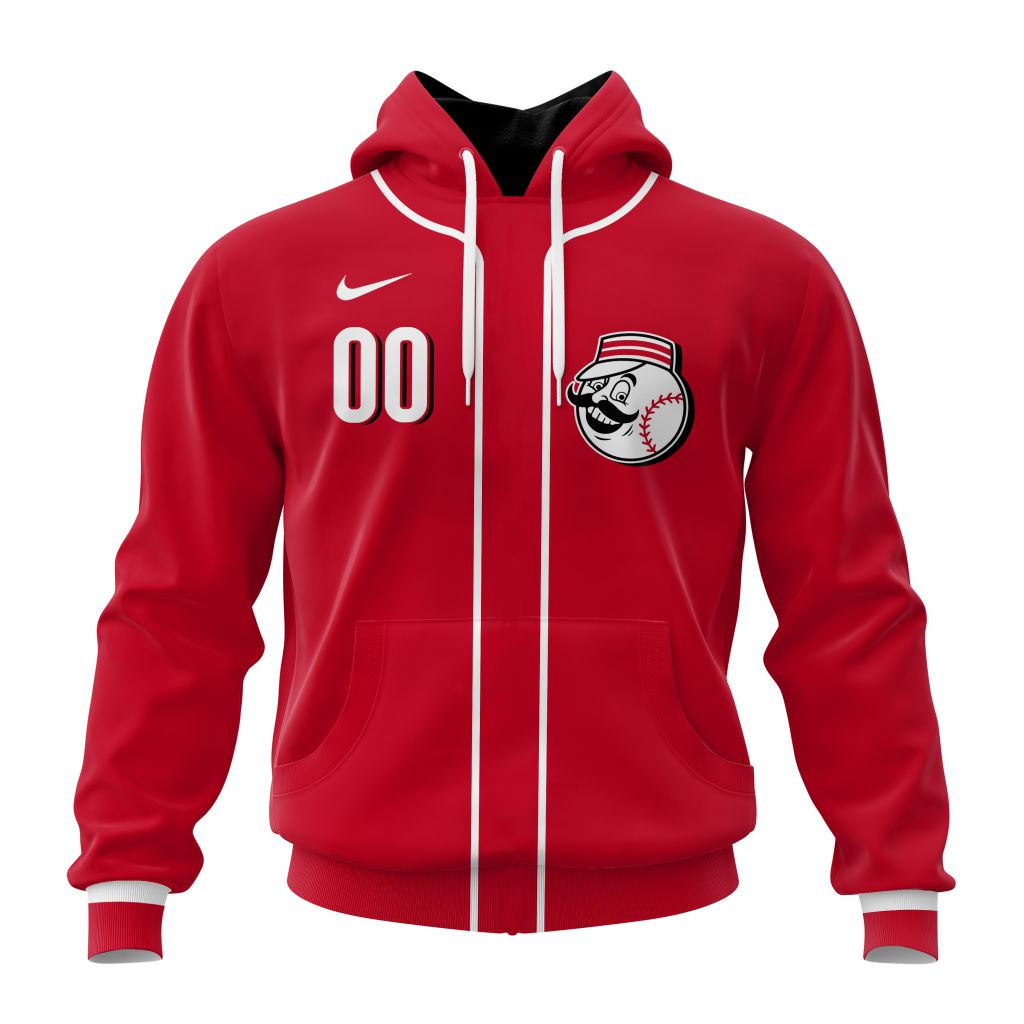 Cincinnati Reds Personalized Alternate Kits Hoodie 