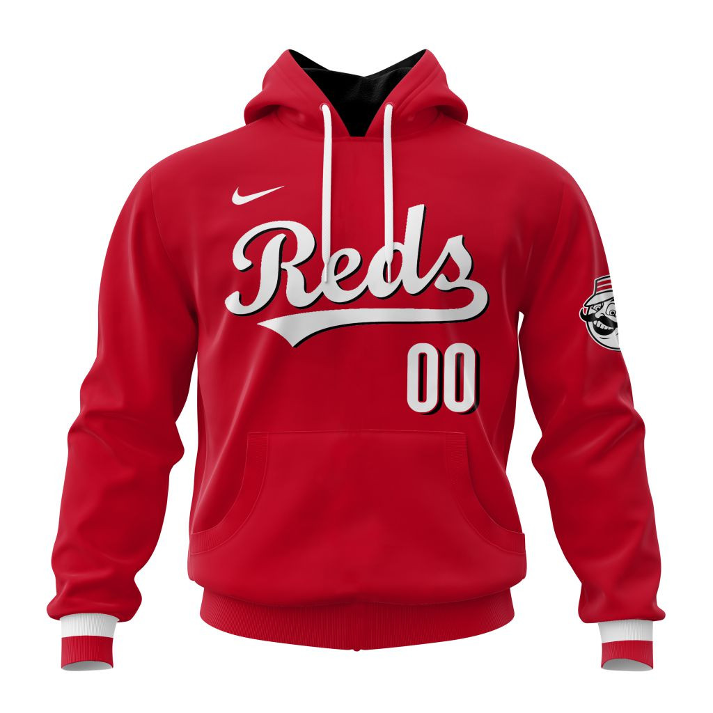 Cincinnati Reds Personalized Alternate 02 Kits Hoodie 