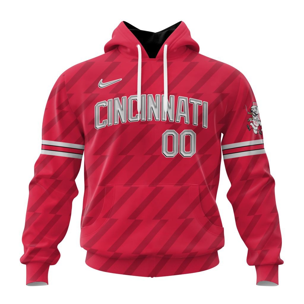 Cincinnati Reds Personalized Alternate Design Concept Hoodie 