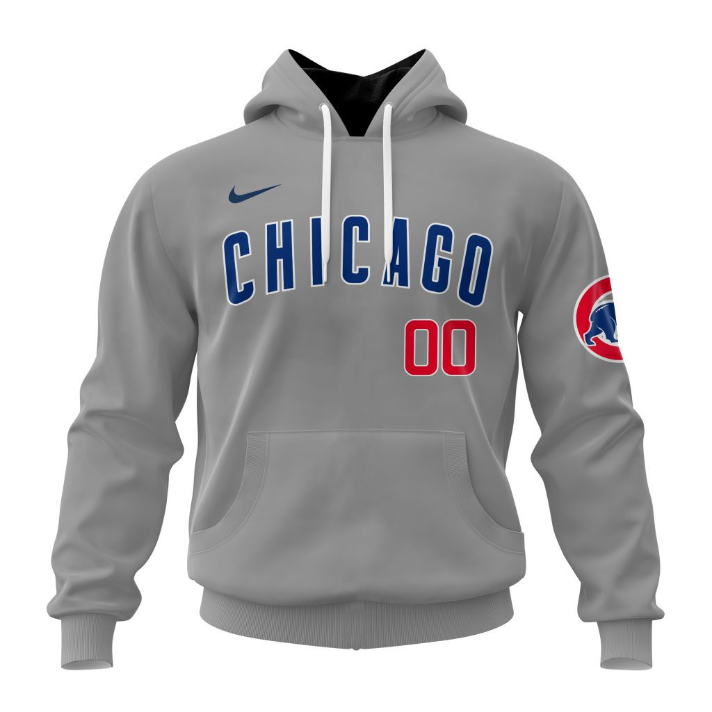 Chicago Cubs Personalized 2025 Road Kits Hoodie 