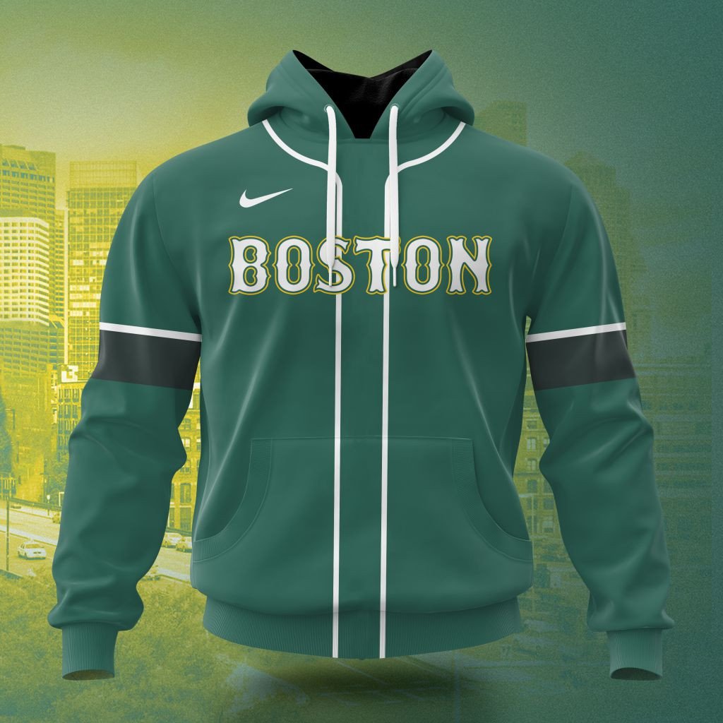 Boston Red Sox Personalized City Connect Concept Hoodie For Men