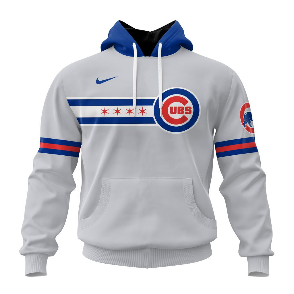 Chicago Cubs Personalized Alternate Design Concept Hoodie 