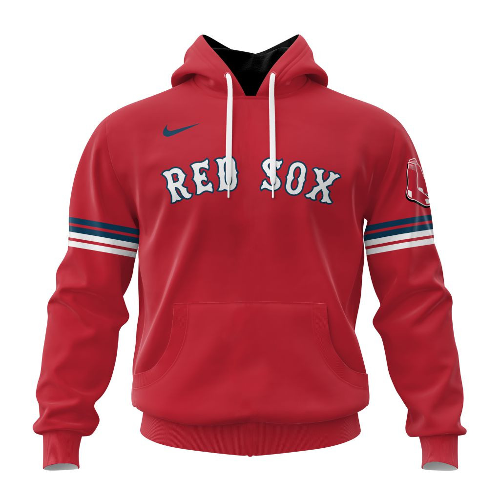 Boston Red Sox Personalized Alternate Design Concept Hoodie 