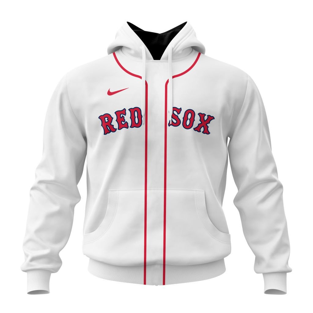 Boston Red Sox Personalized 2025 Home Kits Hoodie 