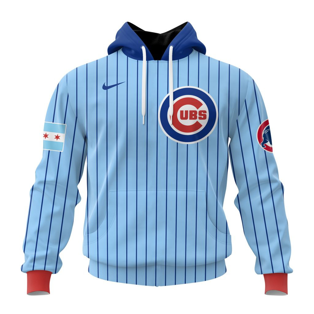 Chicago Cubs Personalized Alternate Design Concept Hoodie 