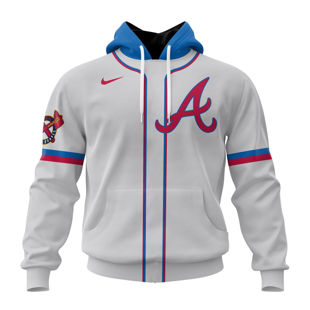 Atlanta Braves Personalized Alternate Design Concept Hoodie 