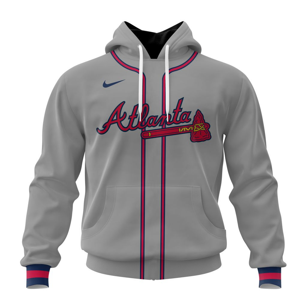 Atlanta Braves Personalized 2025 Road Kits Hoodie 