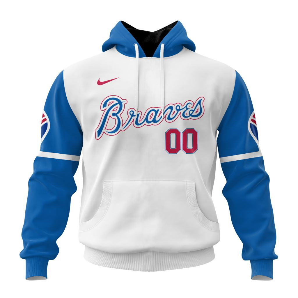 Atlanta Braves Personalized Alternate Design Concept Hoodie 