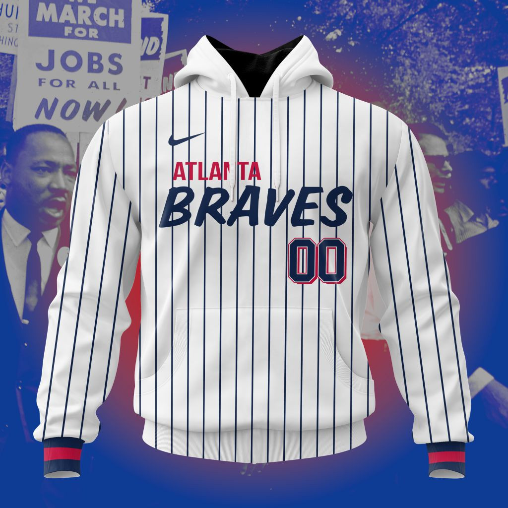Atlanta Braves Personalized City Connect Concept Hoodie For Men