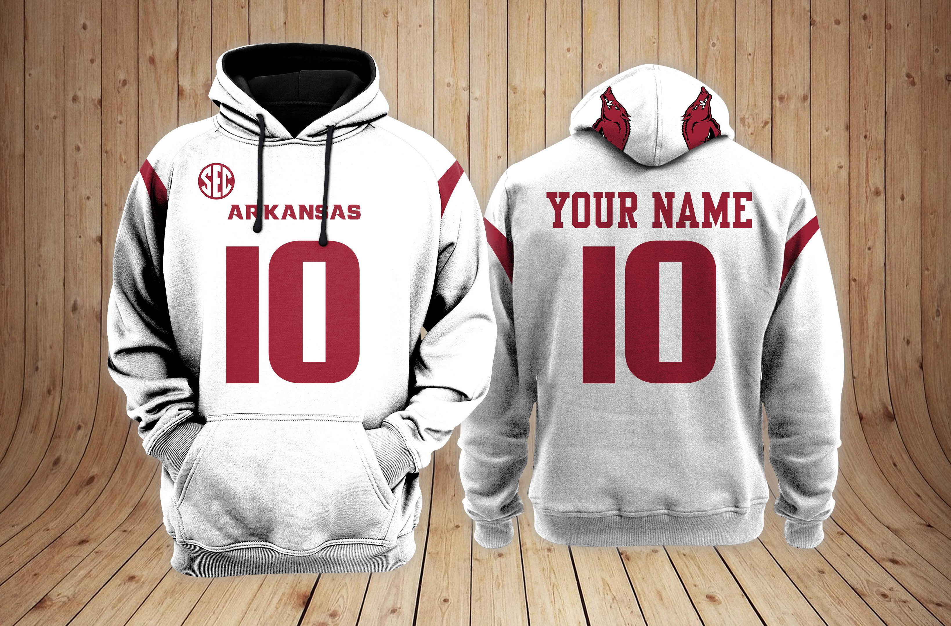 Arkansas Razorbacks Football Hoodie