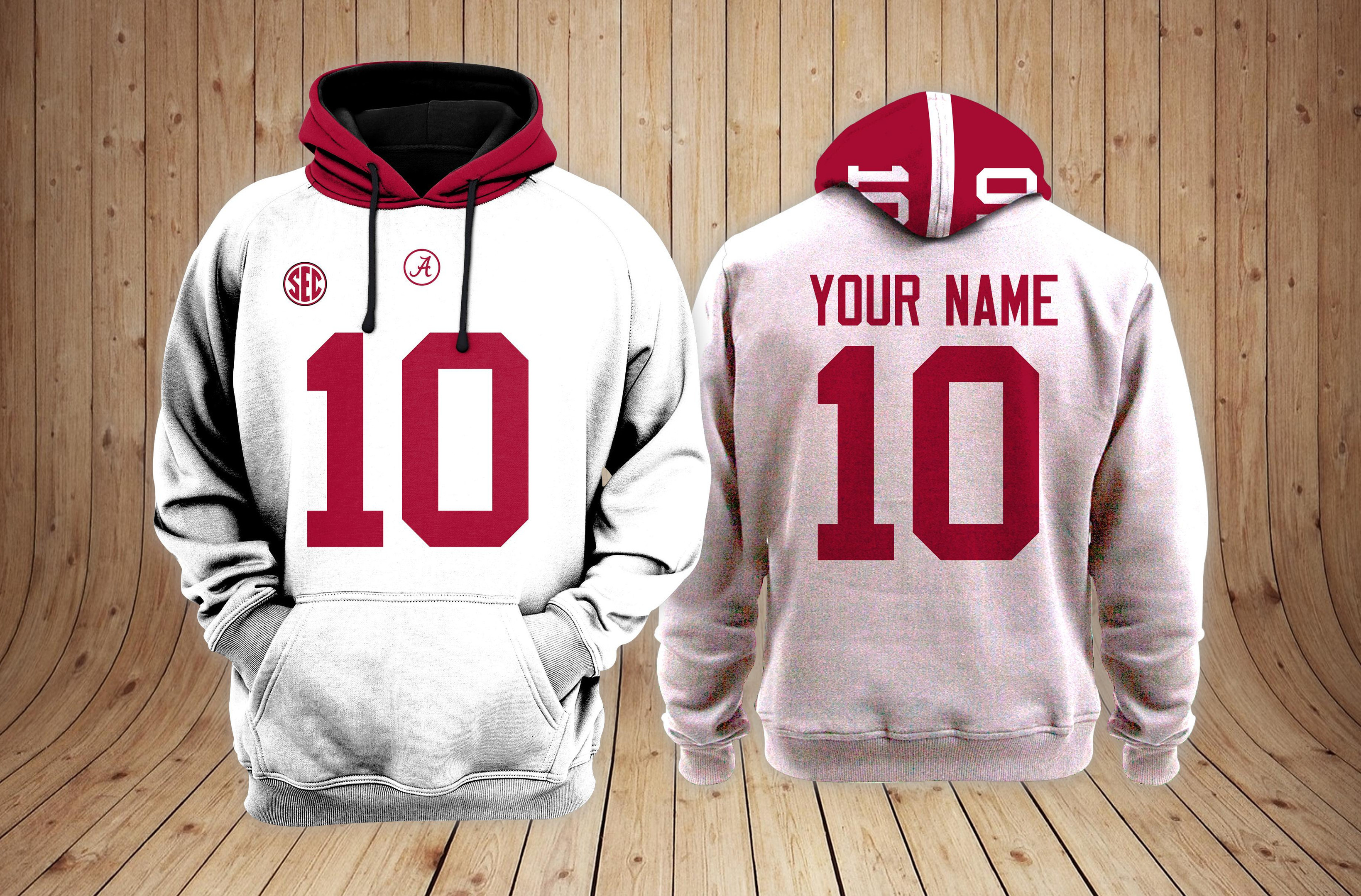 Alabama Crimson Tide Hoodie Custom