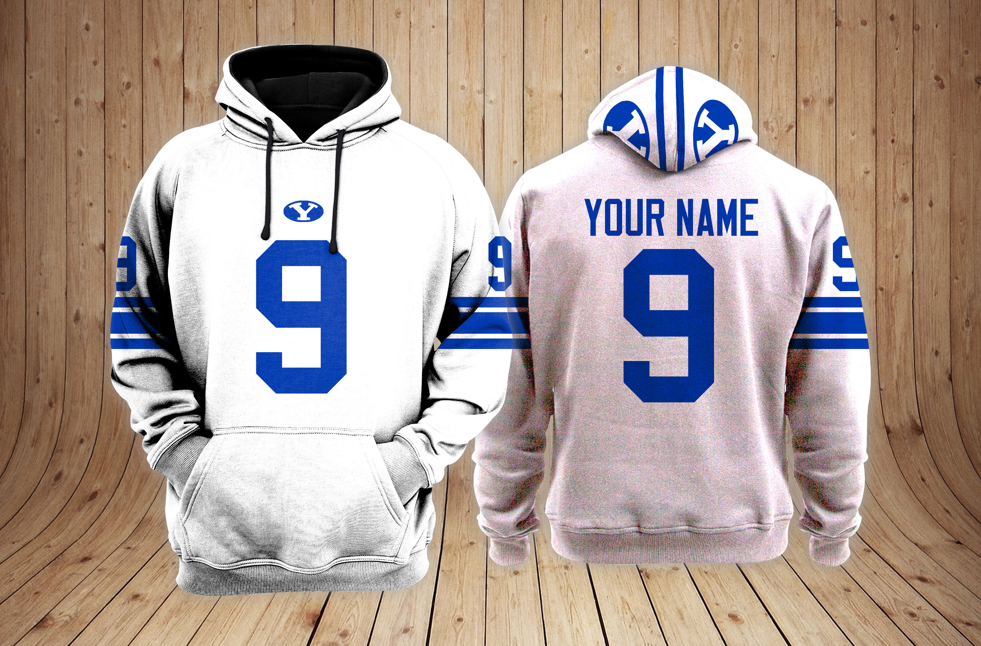 Byu Cougars Football Hoodie