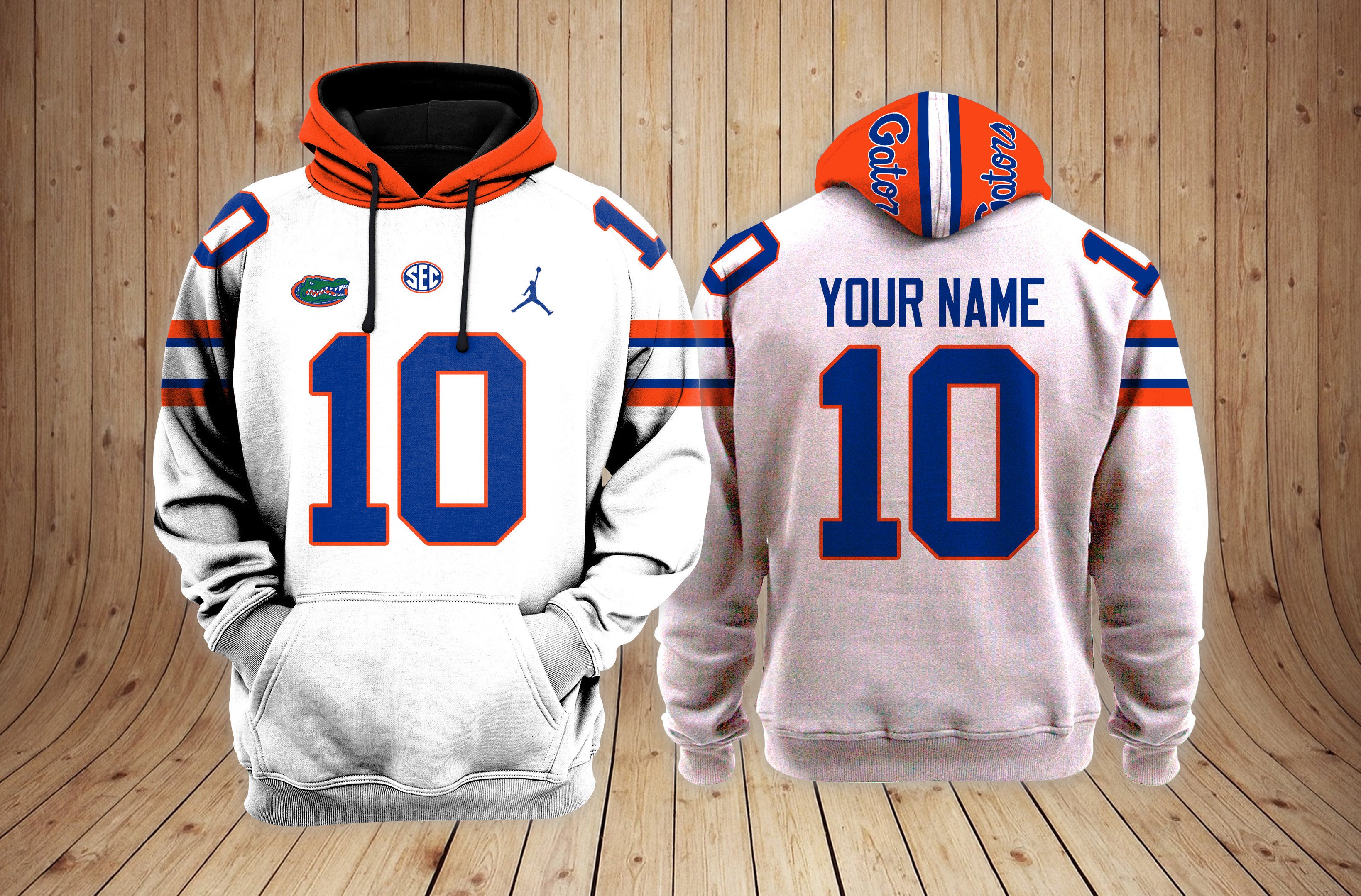 Florida Gators Football Hoodie White