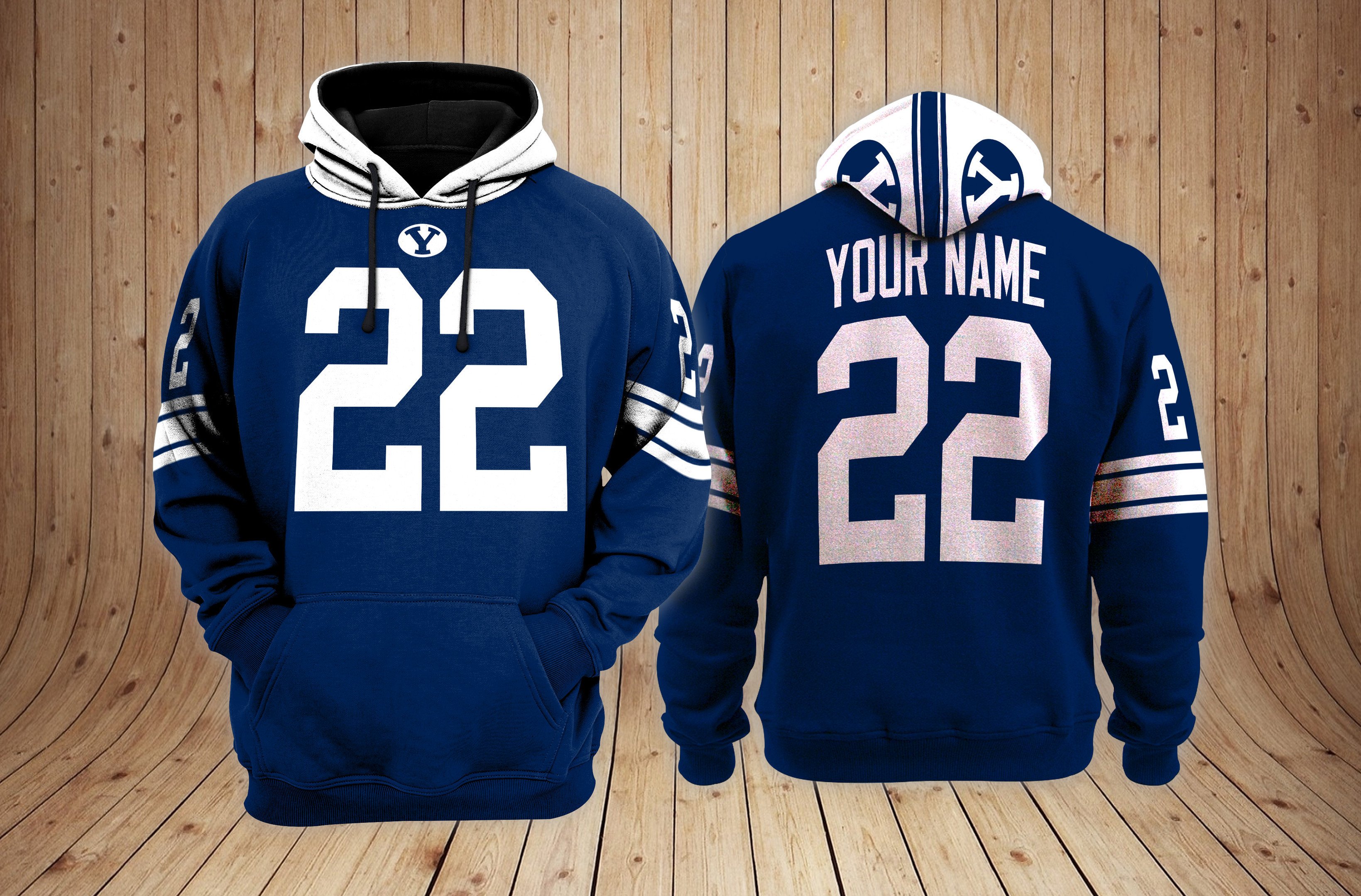 Byu Cougars Football Hoodie