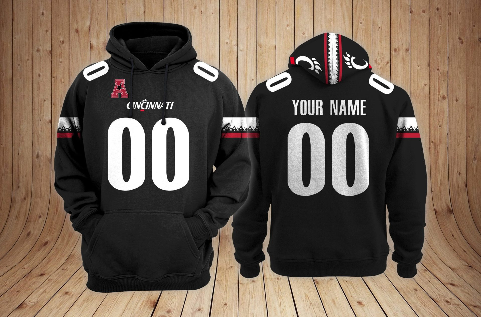 Cincinnati Bearcats Football Hoodie
