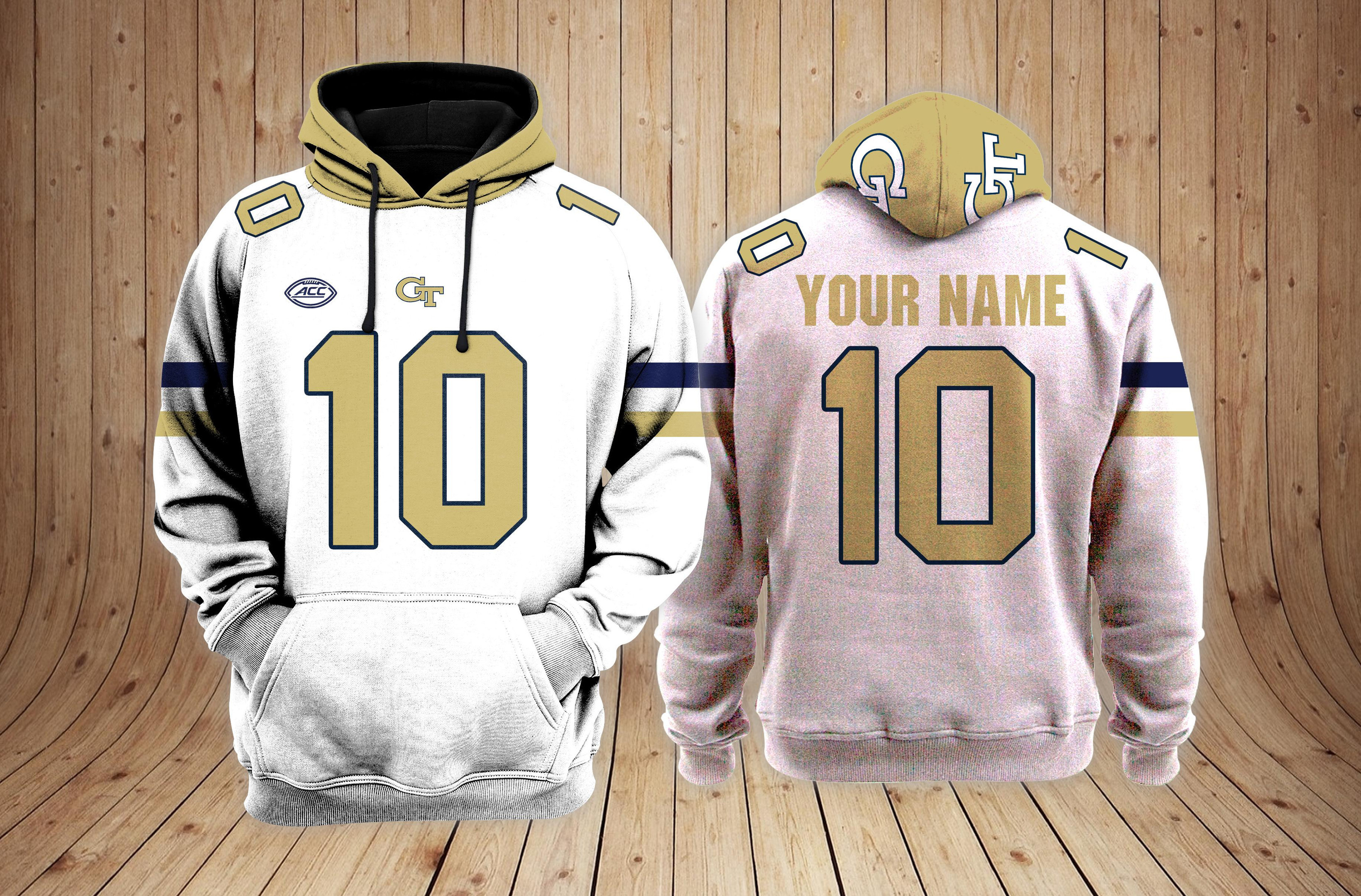 Georgia Tech Yellow Jackets Football Hoodie