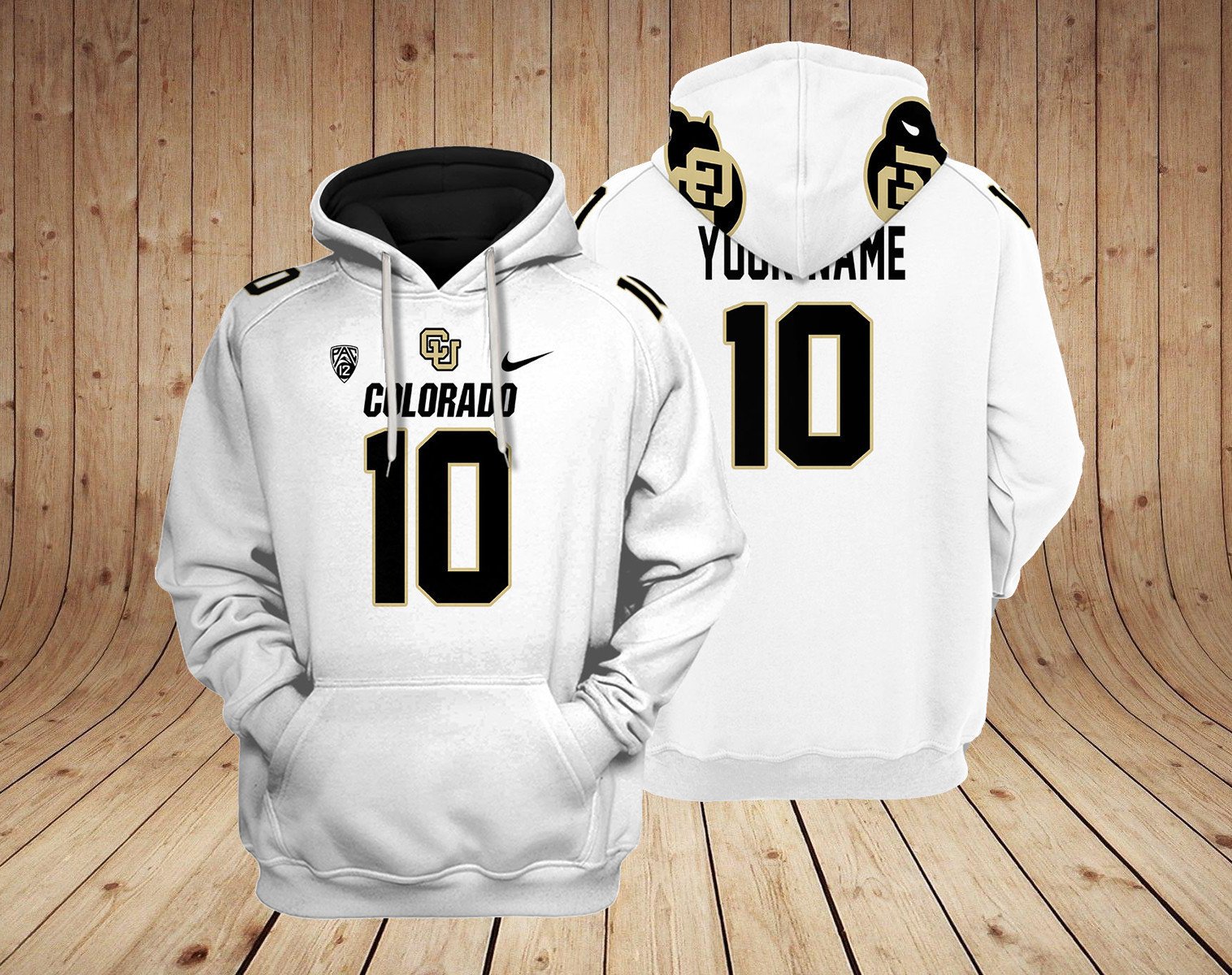 Colorado Buffaloes Hoodie Custom