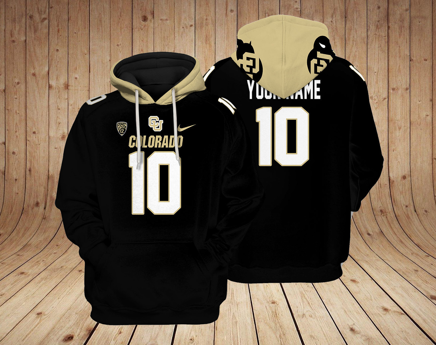 Colorado Buffaloes Hoodie Custom