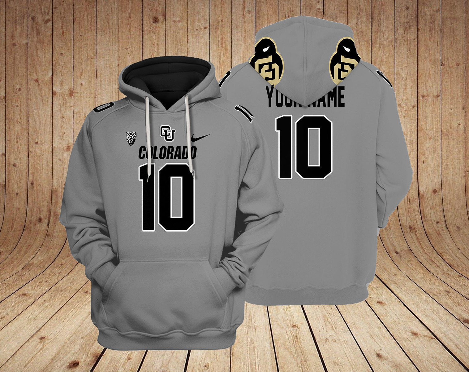 Colorado Buffaloes Hoodie Custom