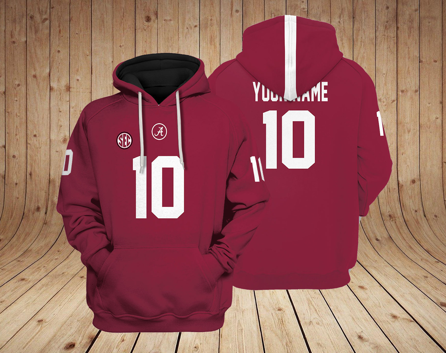 Alabama Crimson Tide Hoodie Custom