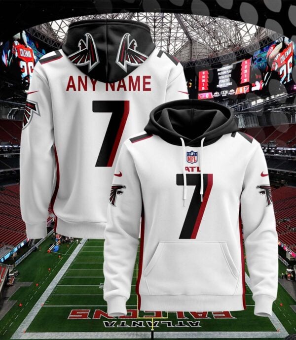 Atlanta Falcons Custom Jersey Hoodie For Men