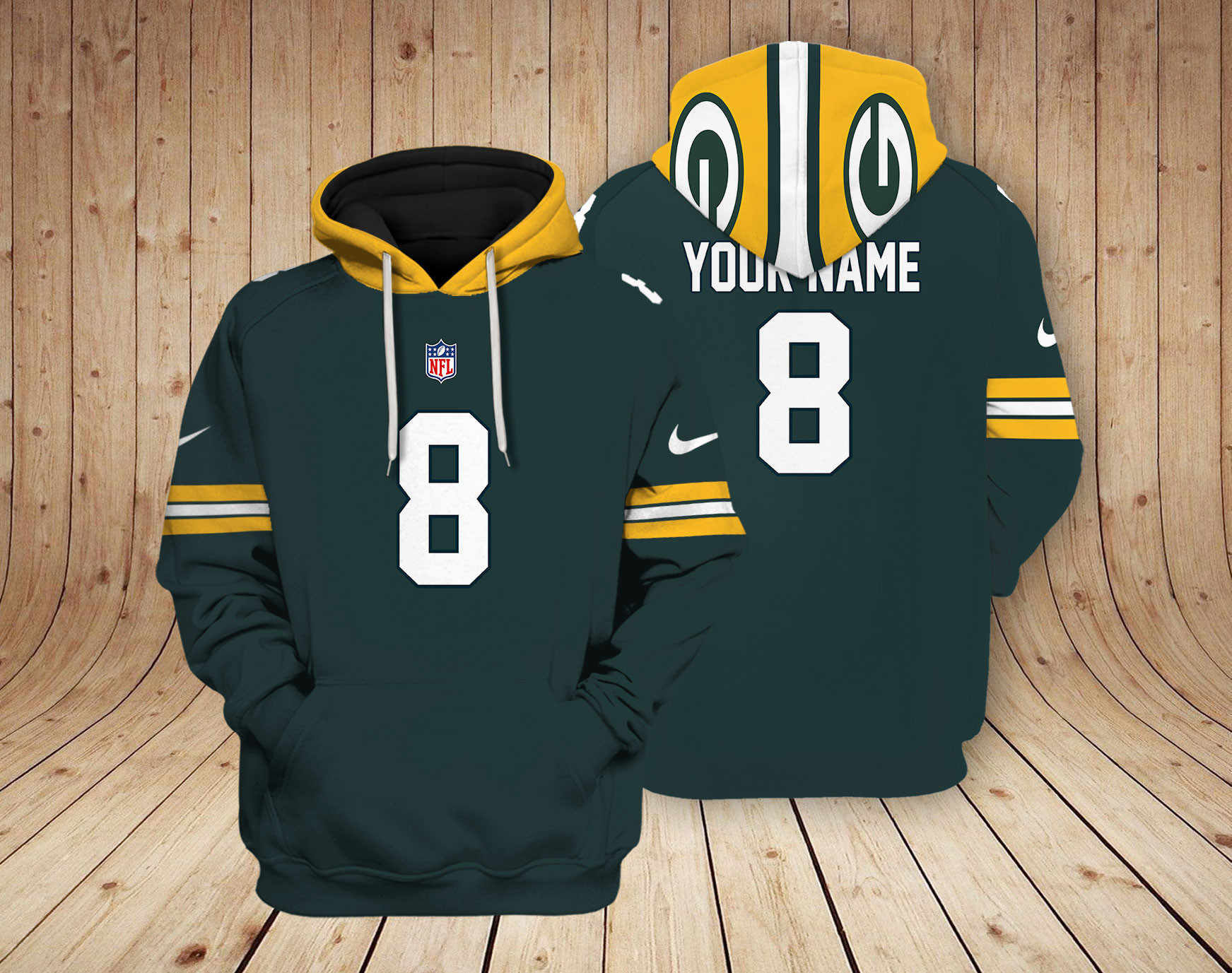 Green Bay Packers  NFL Team Hoodie