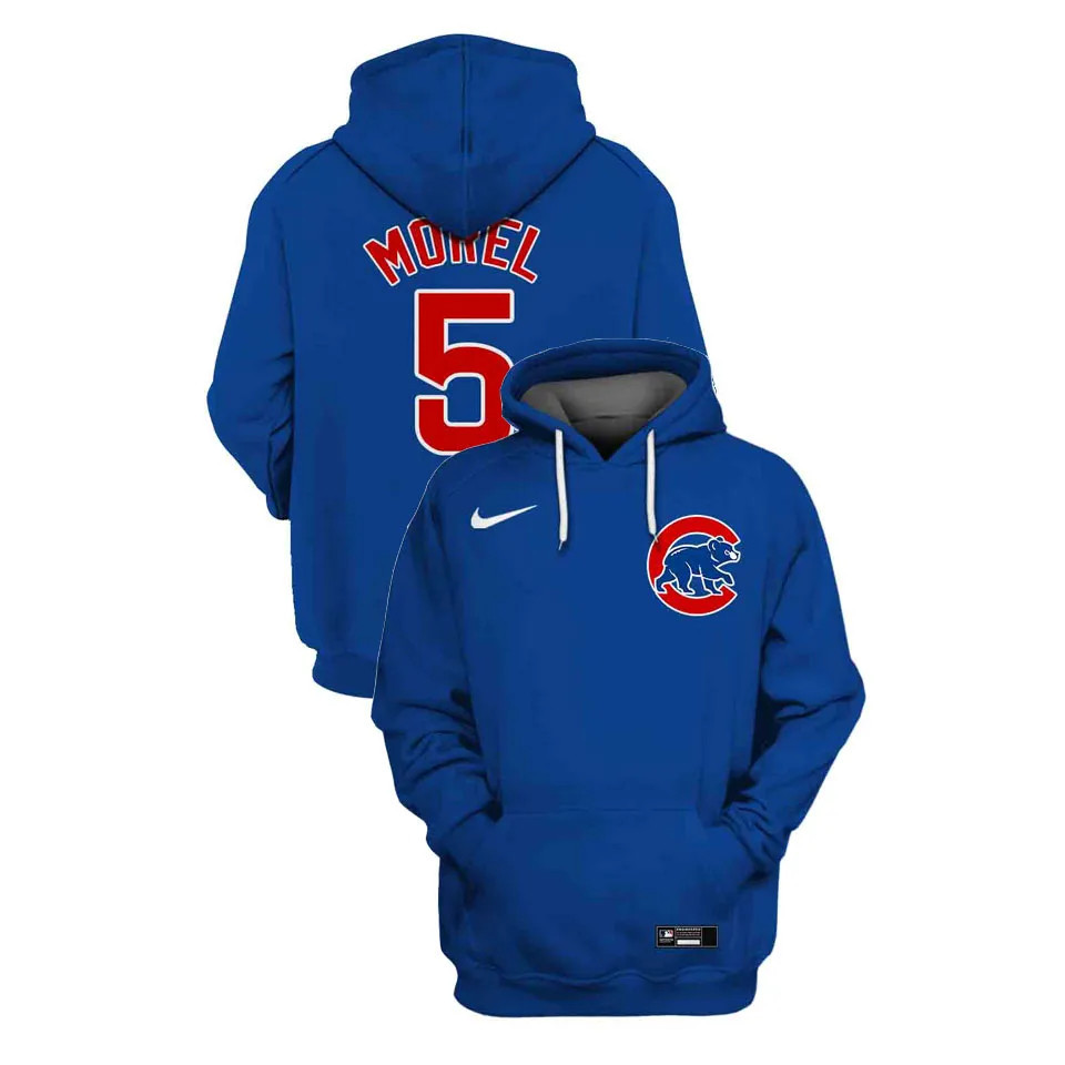 Chicago Cubs Custom Name Number Jersey Hoodie