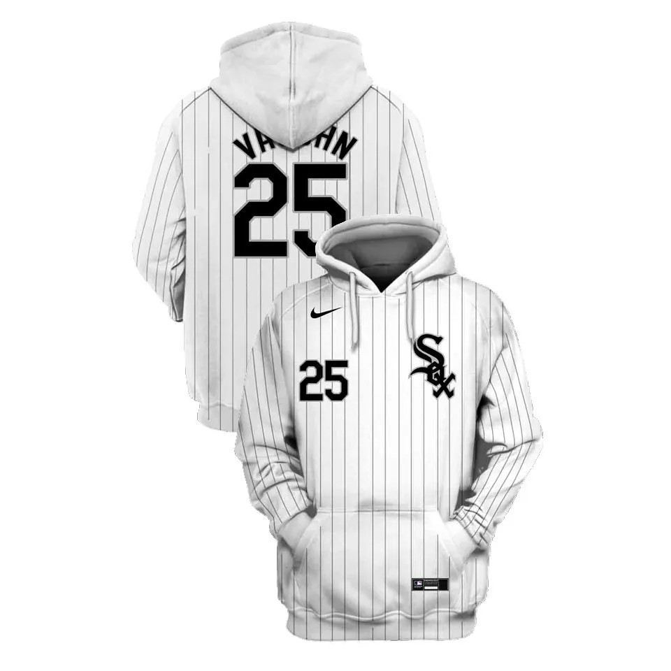 Chicago White Sox Custom Name Number Jersey Hoodie