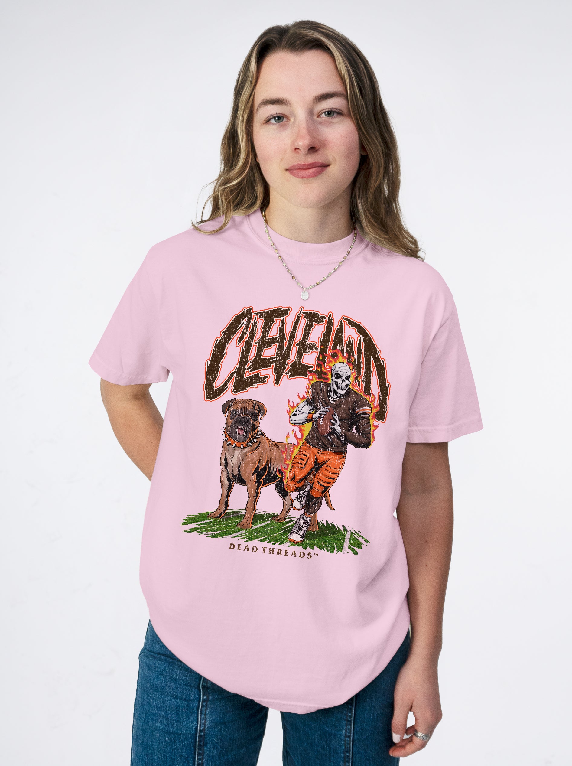 Cleveland Football V2 - Pink 2