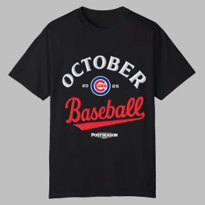 2025 Chicago Cubs October Baseball Sweatshirt Shirt