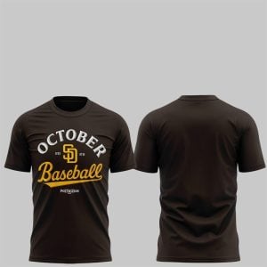 San Diego Padres October Baseball 2025 Shirt