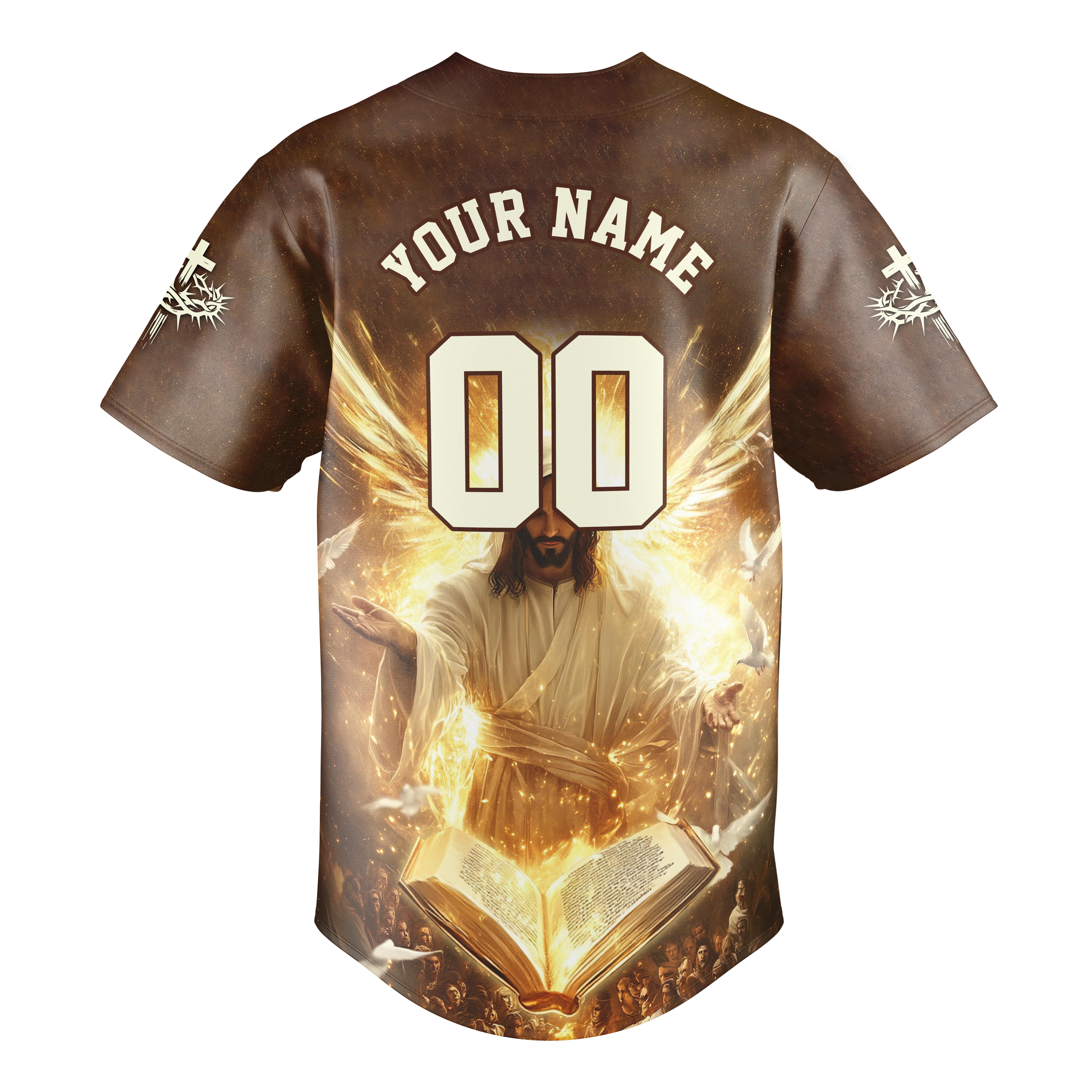 Jesus The Way, The Truth, The Life Baseball Jersey Bundle - Image 4