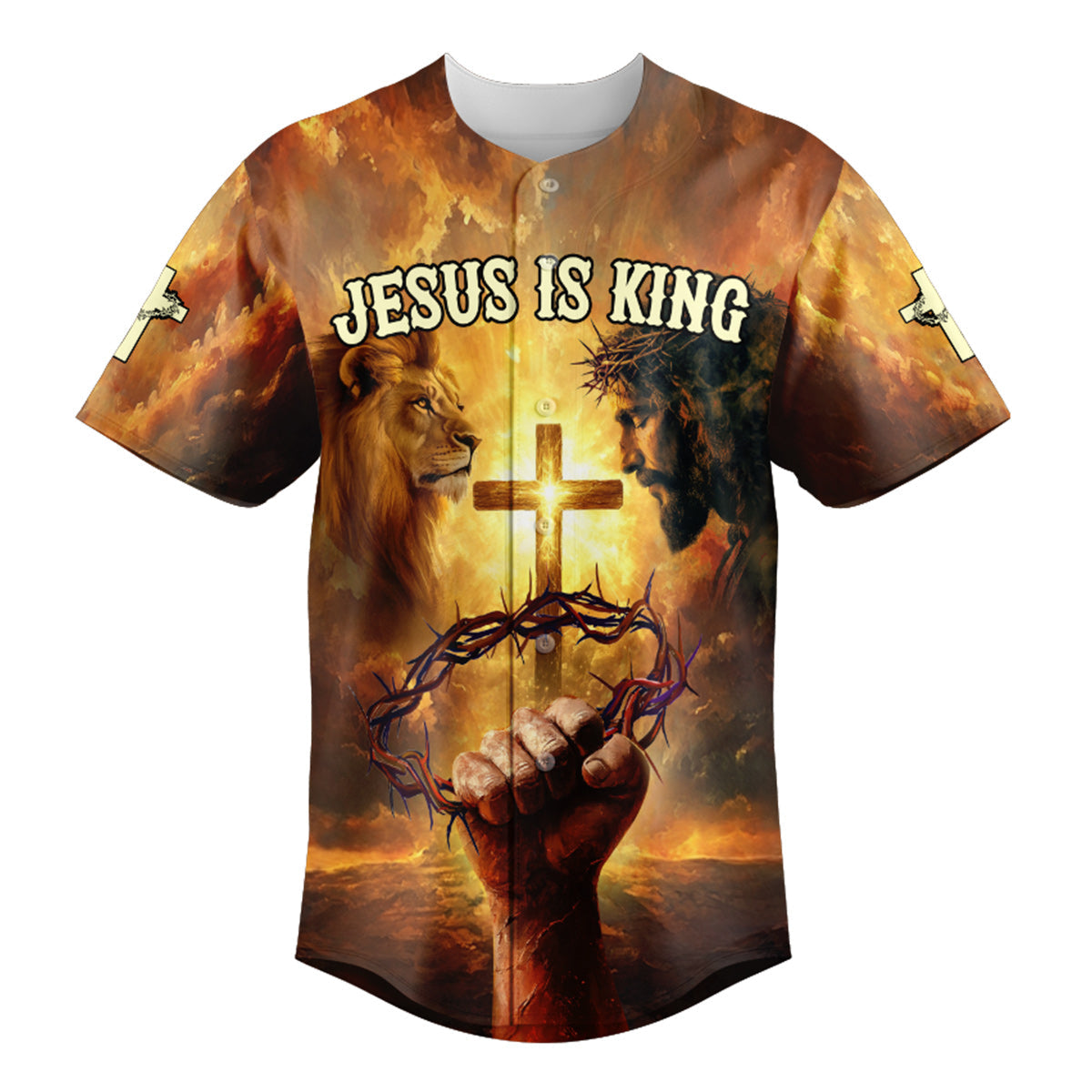 Jesus Is King Baseball Jersey Bundle - Image 3