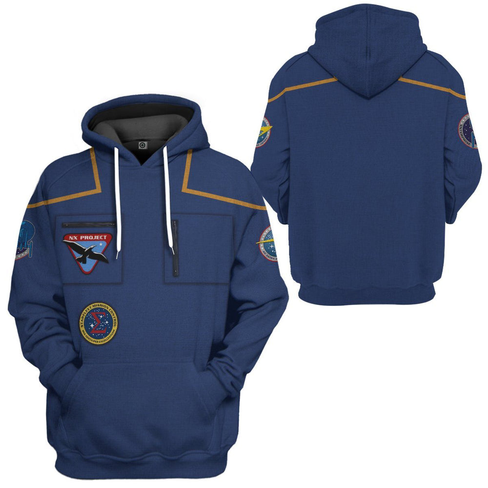 SaTr Jonathan Archer Hoodie For Men And Women - Image 3