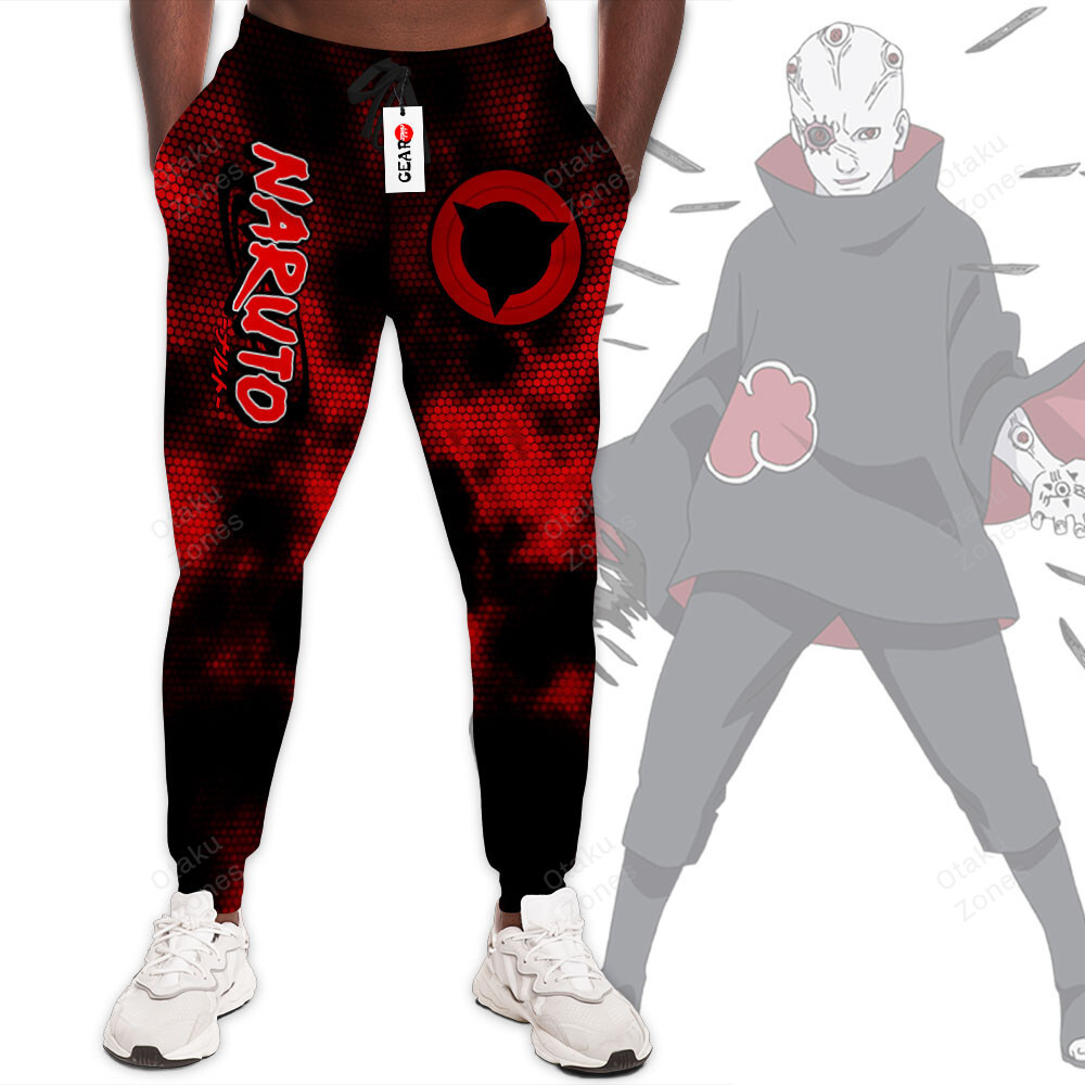 Shin Uchiha Mangekyo Sharingan Sweatpants Custom Anime NRT Joggers Merch