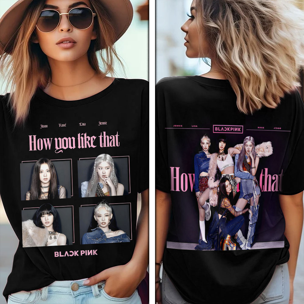 Blackpink Retro 3D Shirt