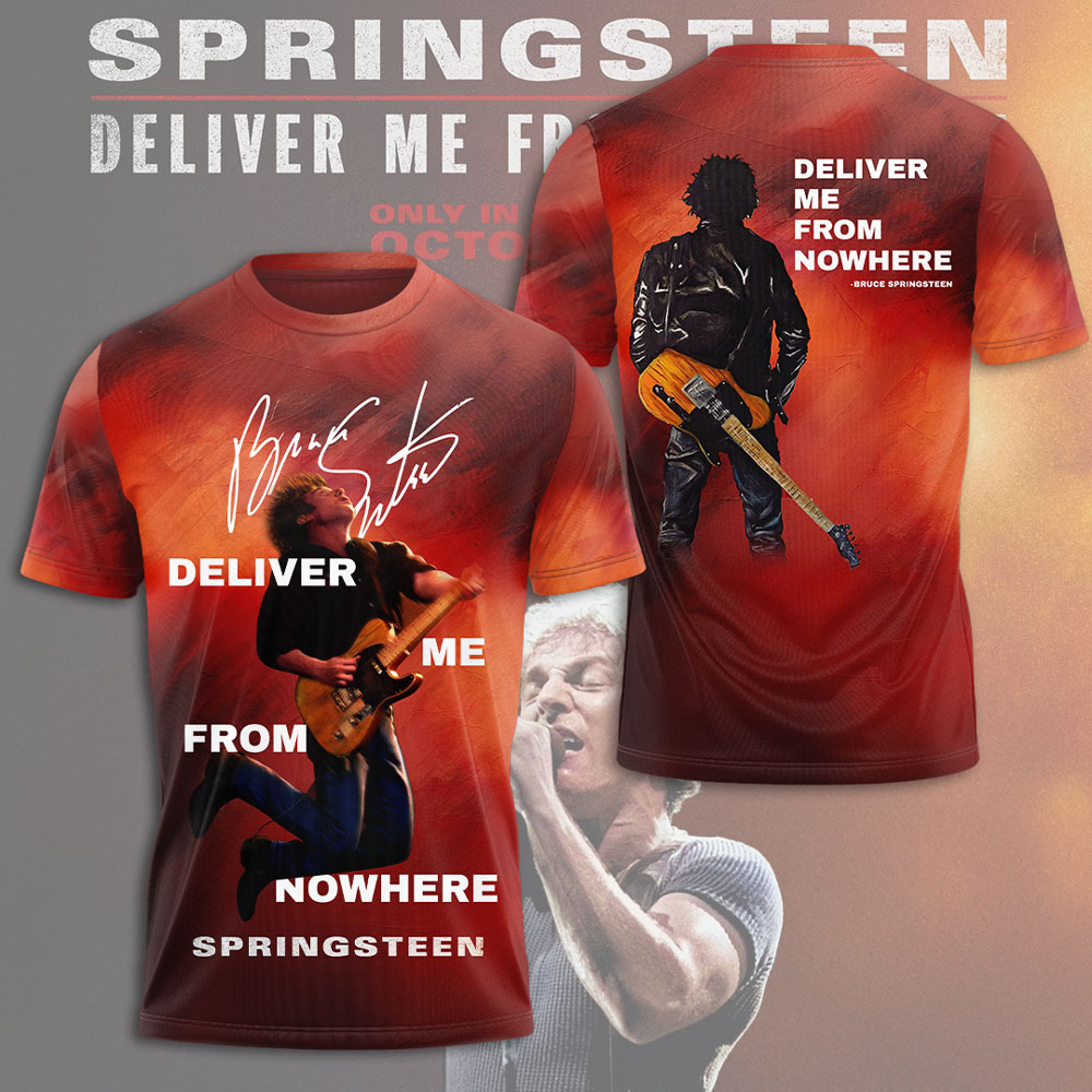 Bruce Springsteen Deliver Me From 3D Shirt