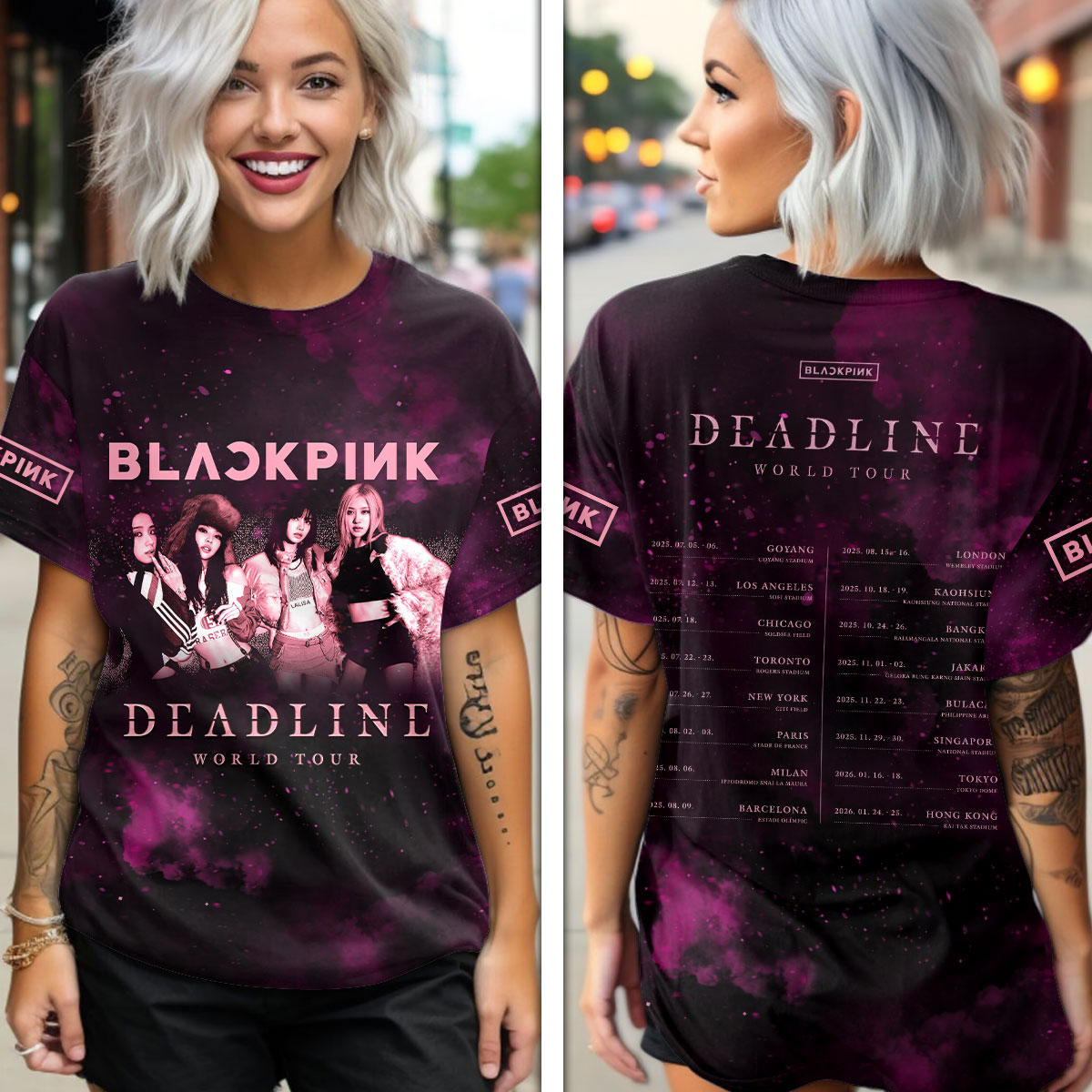 Blackpink Deadline Shirt For Women