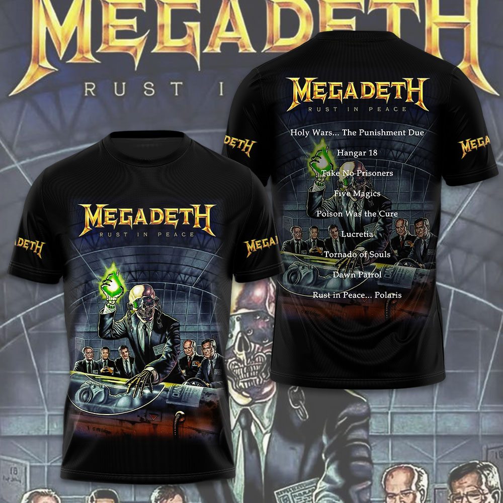 Megadeth Music Shirt
