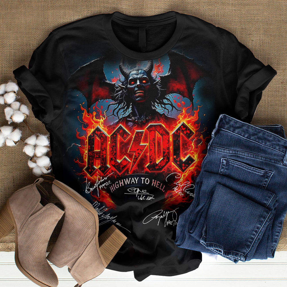Ac/Dc Highway To Hell Graphic Shirt
