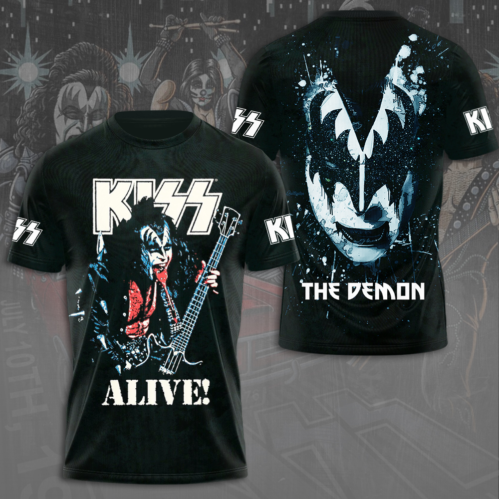 Kiss Alive The Demon Graphic T-Shirt