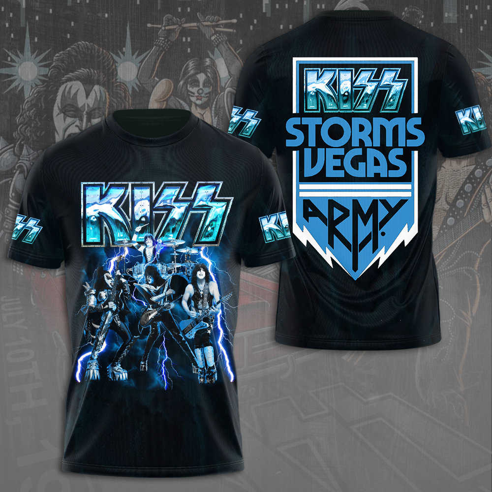 Kiss Storms Vegas Tour T-Shirt