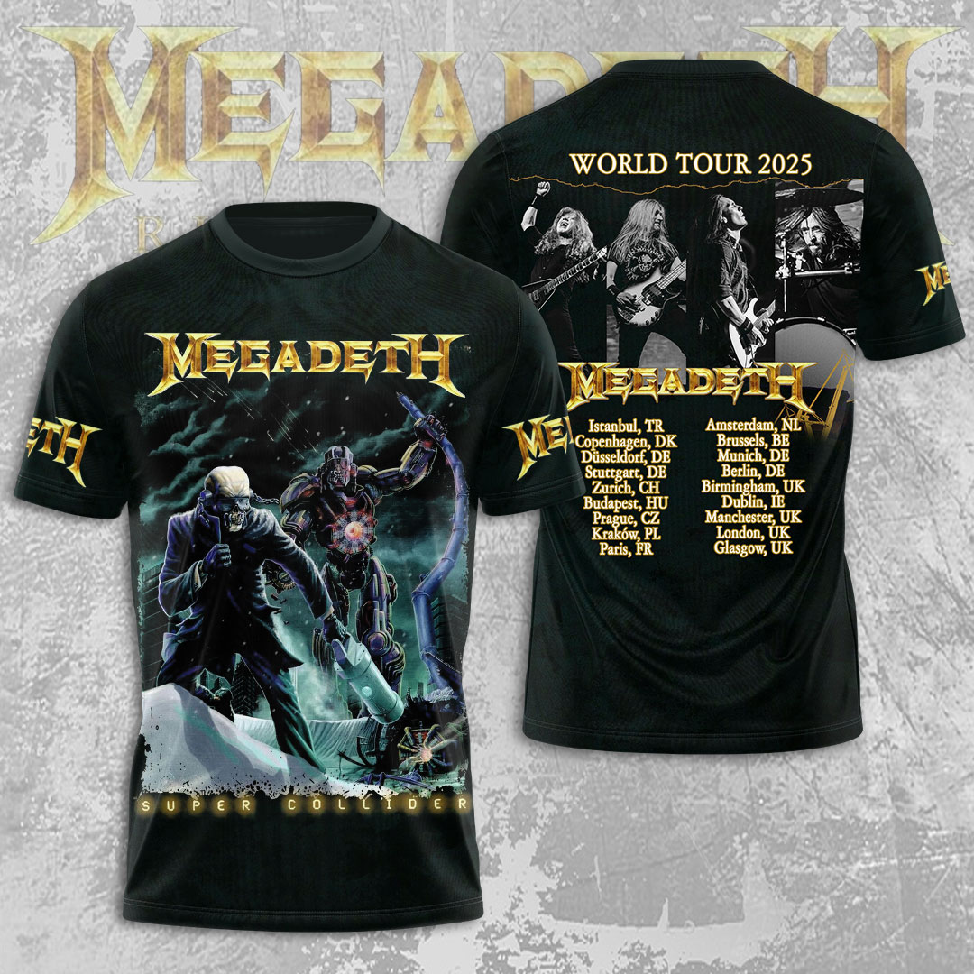 Megadeth 2023 World Tour Tee