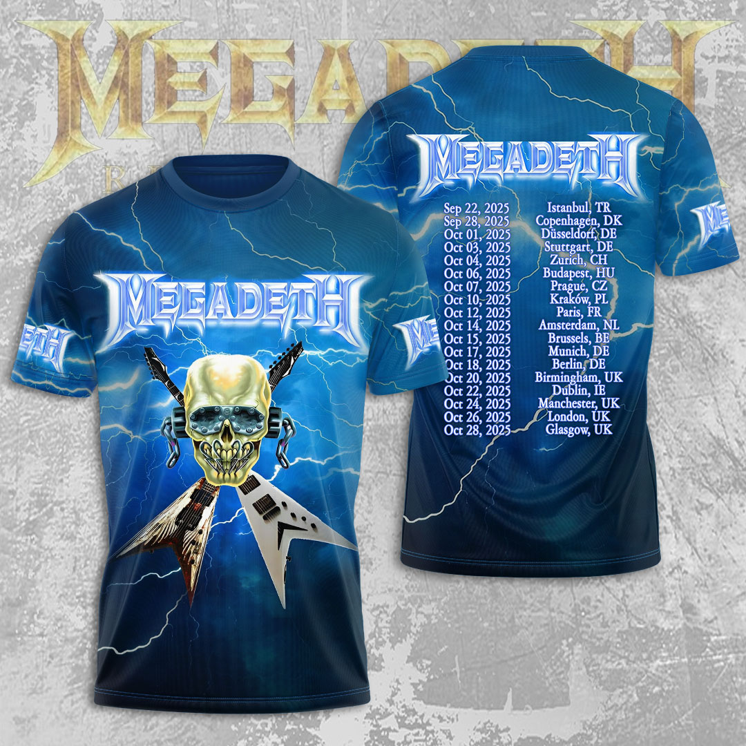 Megadeth Countdown To Extinction T-Shirt