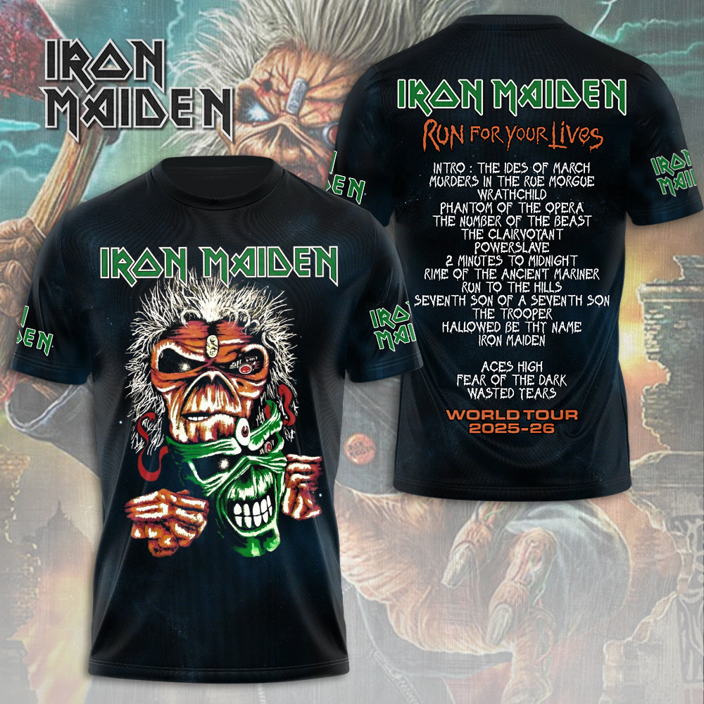 Iron Maiden Fear Of The Dark Shirt Men