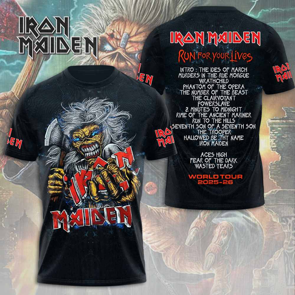 Iron Maiden Run To The Hills Shirt