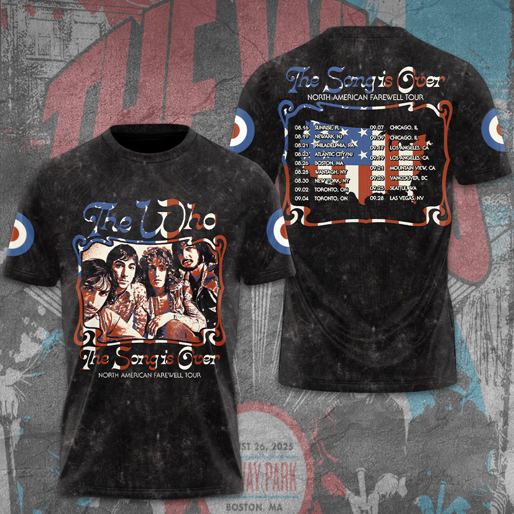 The Who Songs Of Experience Tour Tee