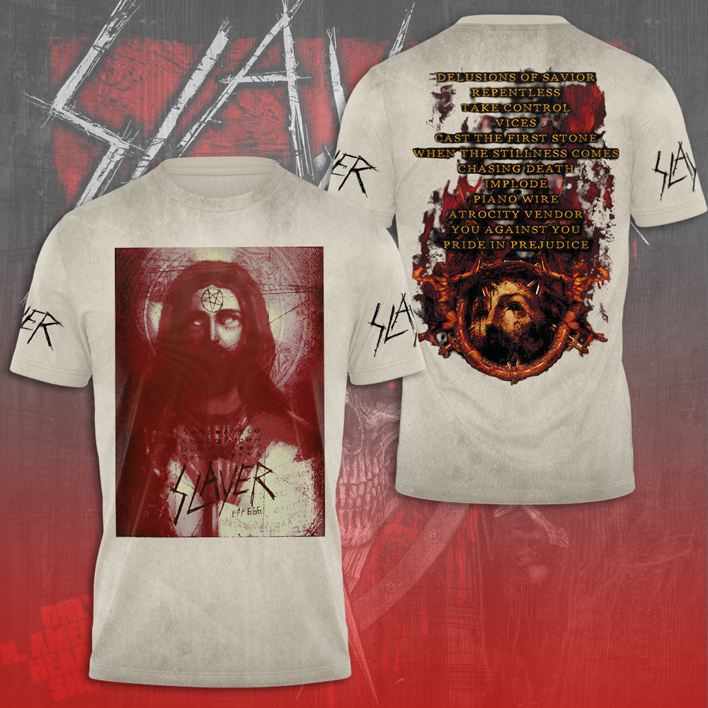 Slayer Repentless Album Artwork Shirt For Men